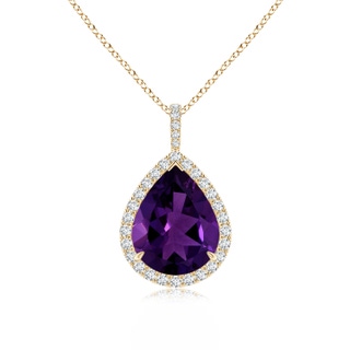 Pear AAA Amethyst