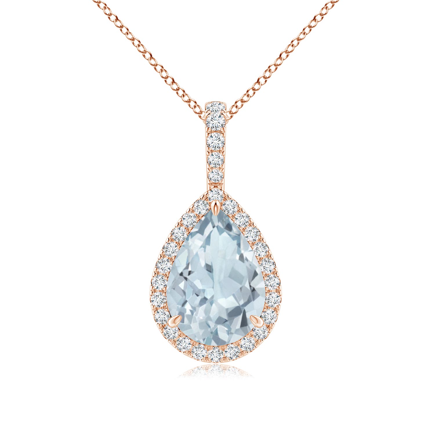 A - Aquamarine / 1.78 CT / 14 KT Rose Gold