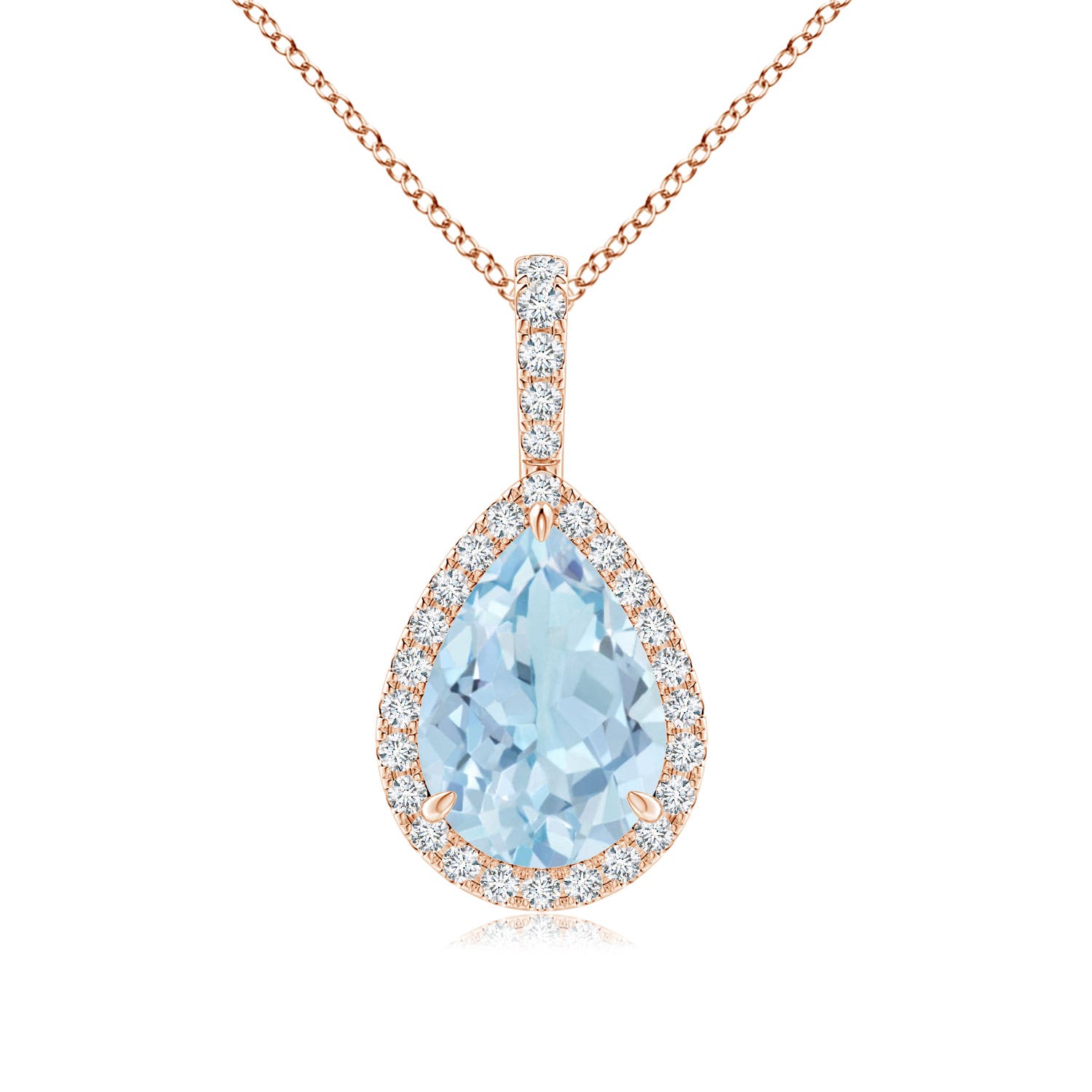 AA - Aquamarine / 1.78 CT / 14 KT Rose Gold