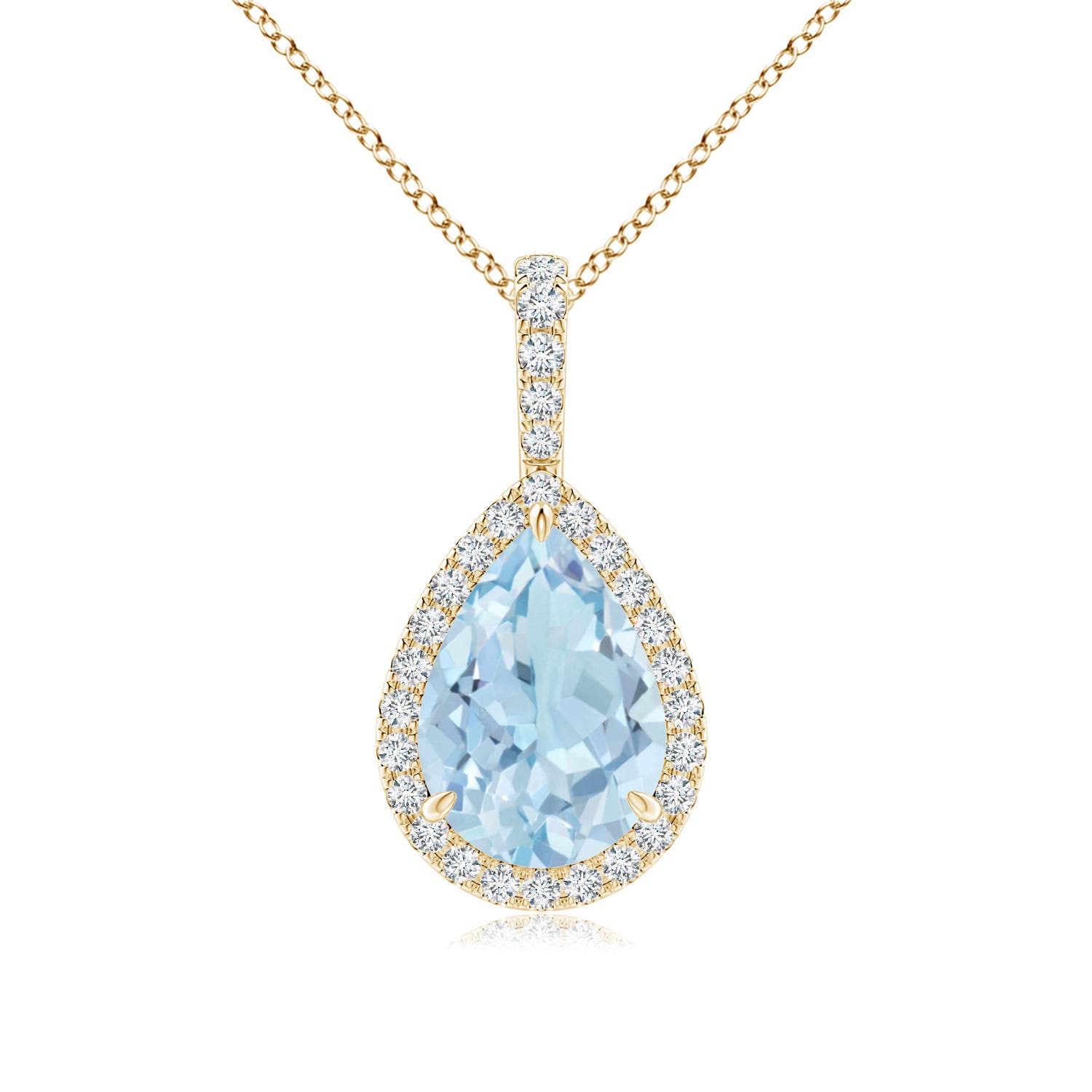 AA - Aquamarine / 1.78 CT / 14 KT Yellow Gold