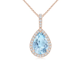 Pear AAA Aquamarine