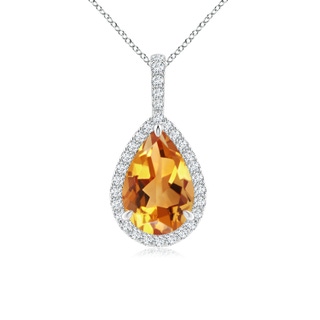 Pear AA Citrine