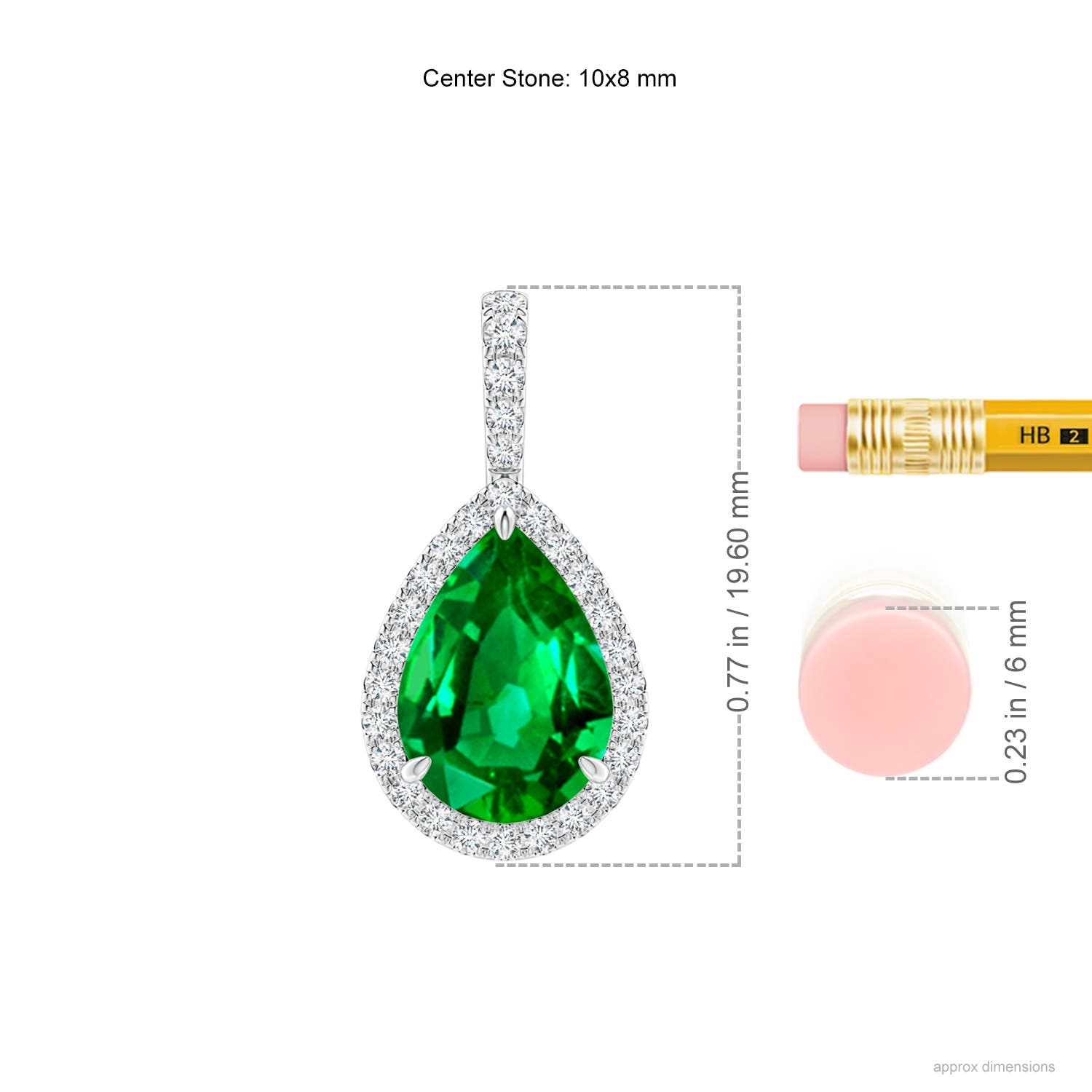 AAAA - Emerald / 2.68 CT / 14 KT White Gold