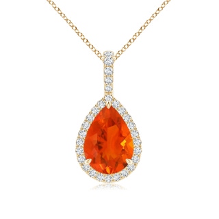 Pear AAA Fire Opal