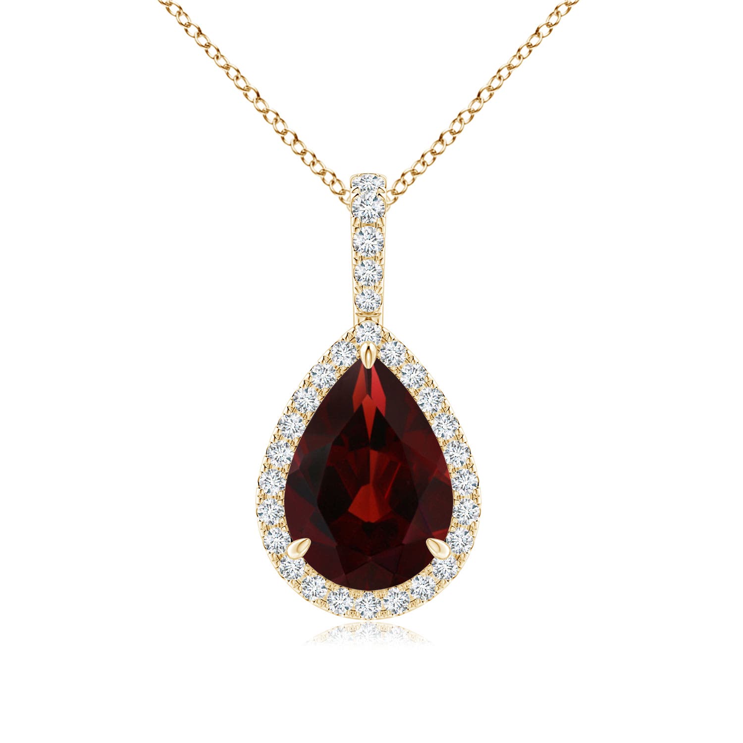 AA - Garnet / 2.28 CT / 14 KT Yellow Gold