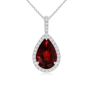 Pear AAA Garnet