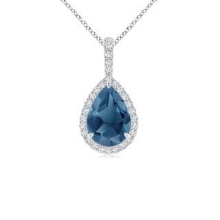 Pear A London Blue Topaz