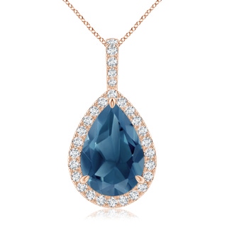Pear A London Blue Topaz
