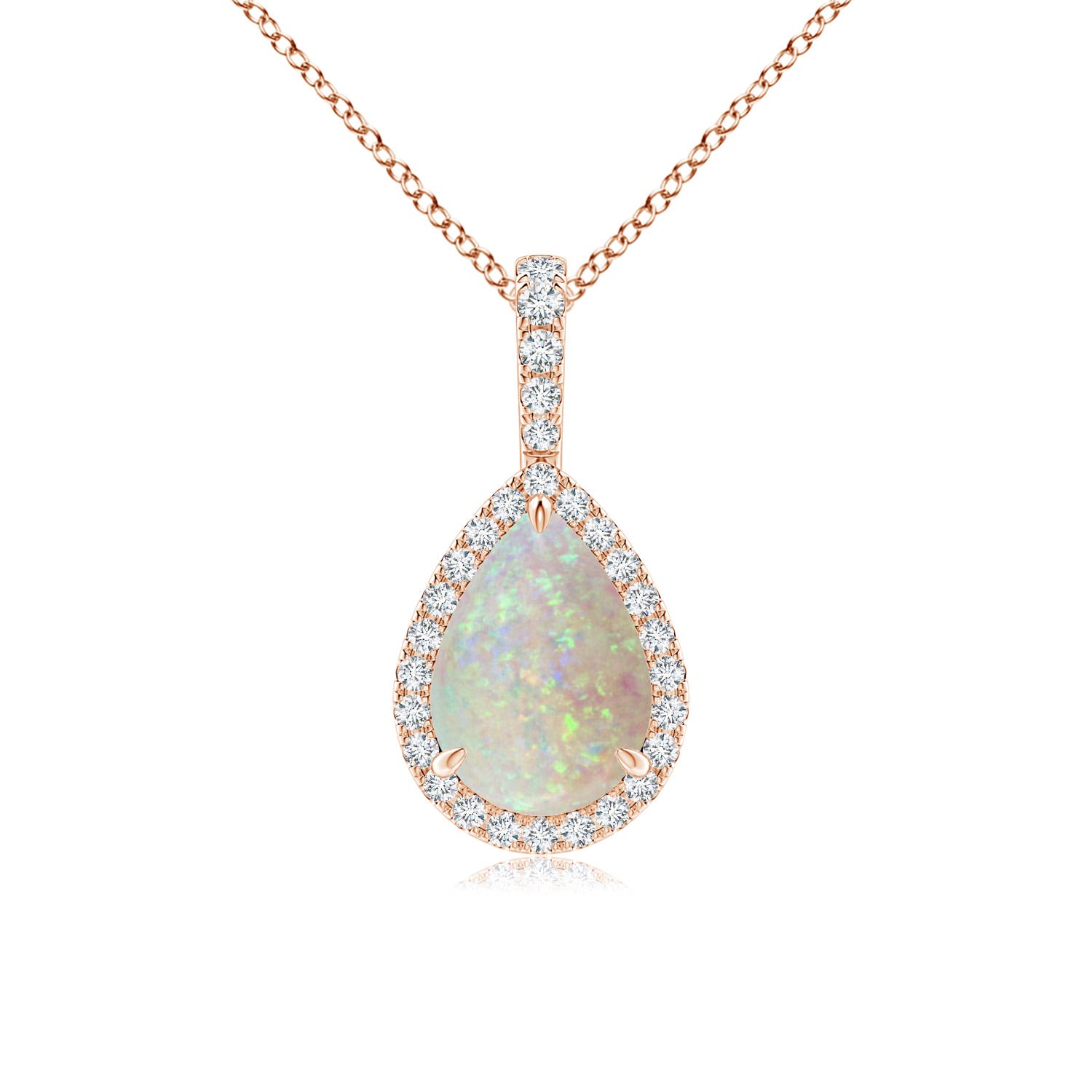 AAA - Opal / 0.96 CT / 14 KT Rose Gold