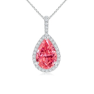 Pear Fancy Intense, VS2 Pink Diamond