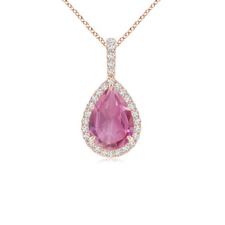Pear AA Pink Tourmaline