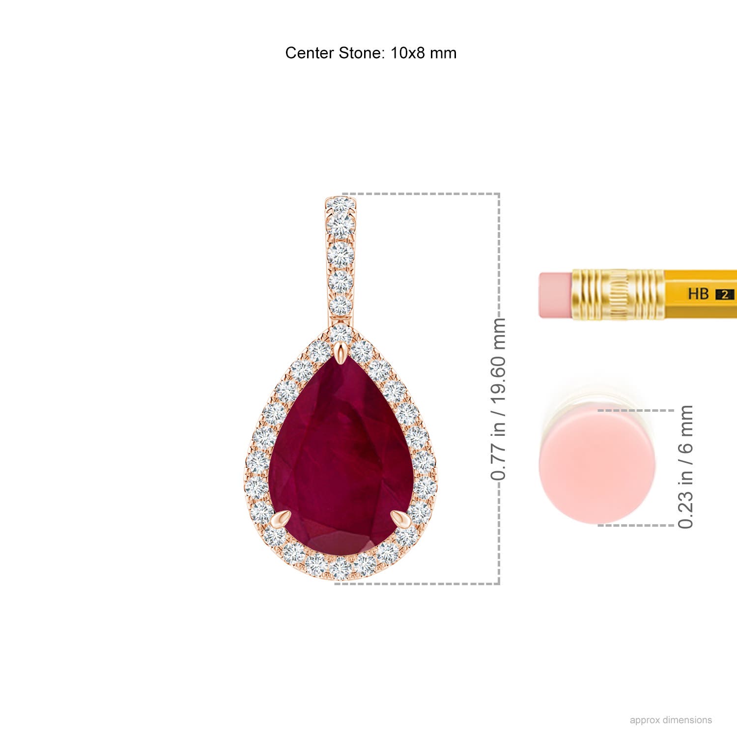 A - Ruby / 2.88 CT / 14 KT Rose Gold