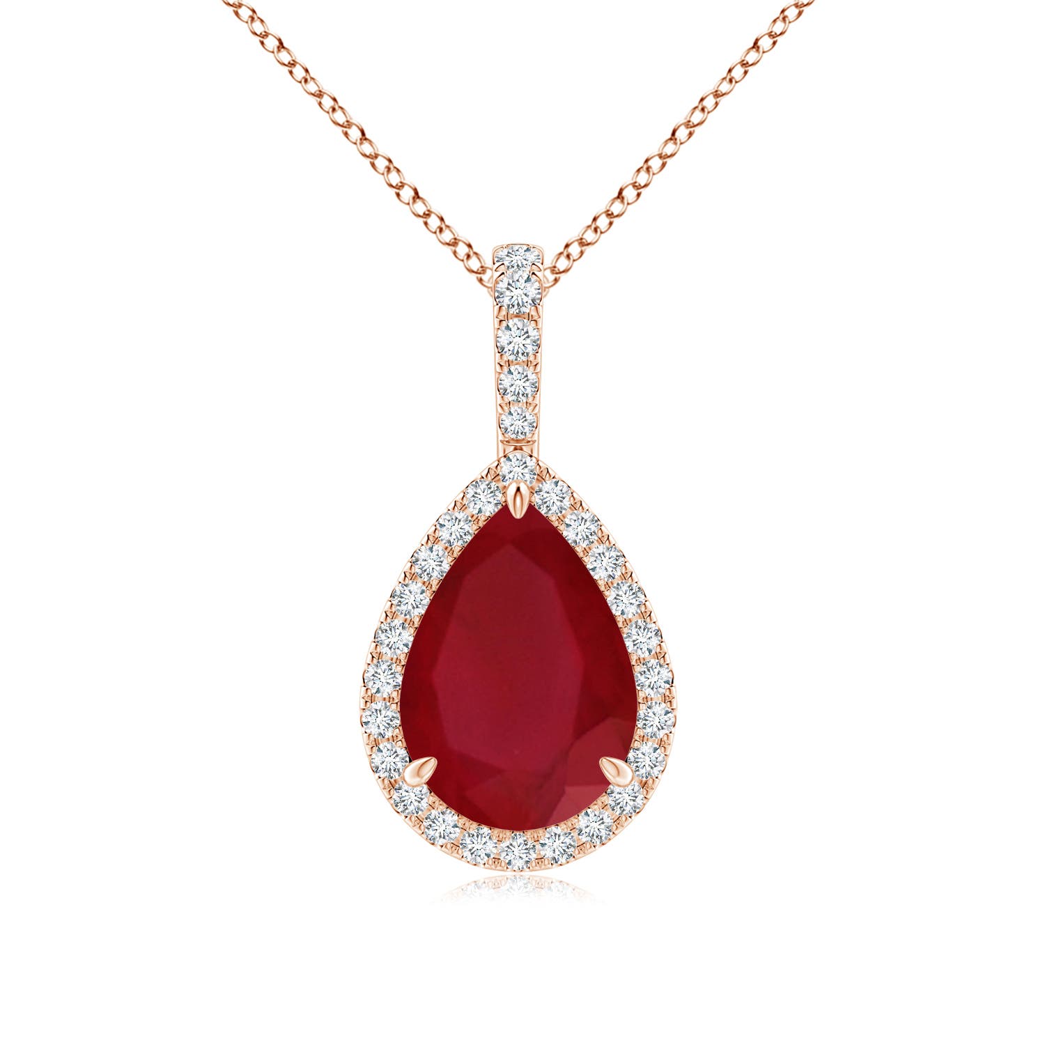 AA - Ruby / 2.88 CT / 14 KT Rose Gold