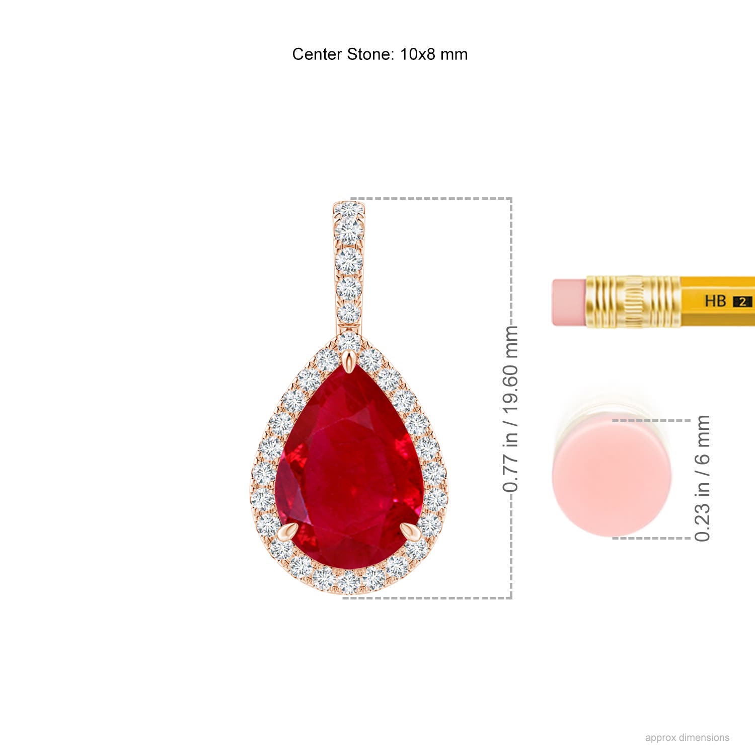 AAA - Ruby / 2.88 CT / 14 KT Rose Gold