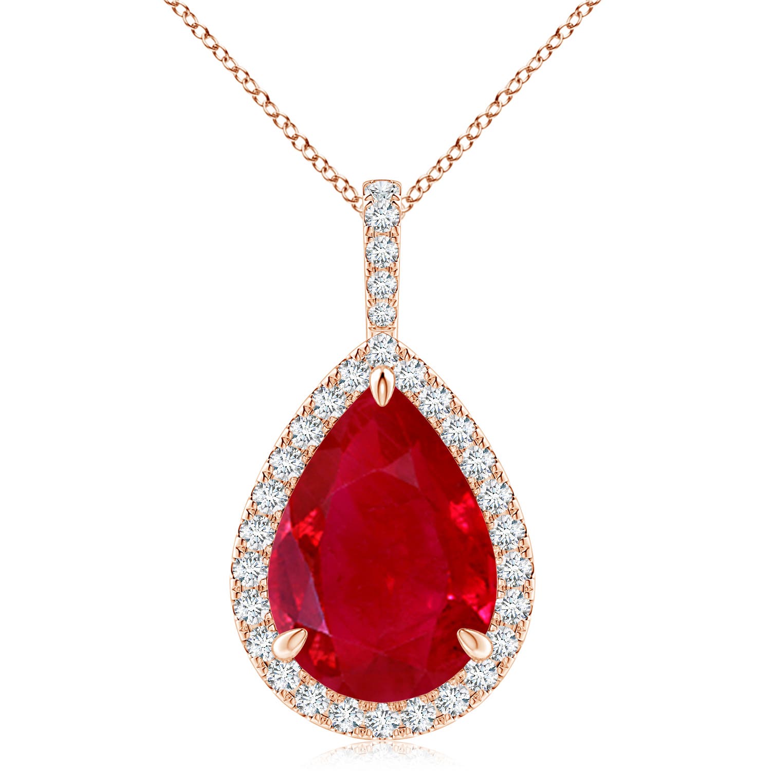 AAA - Ruby / 8.25 CT / 14 KT Rose Gold