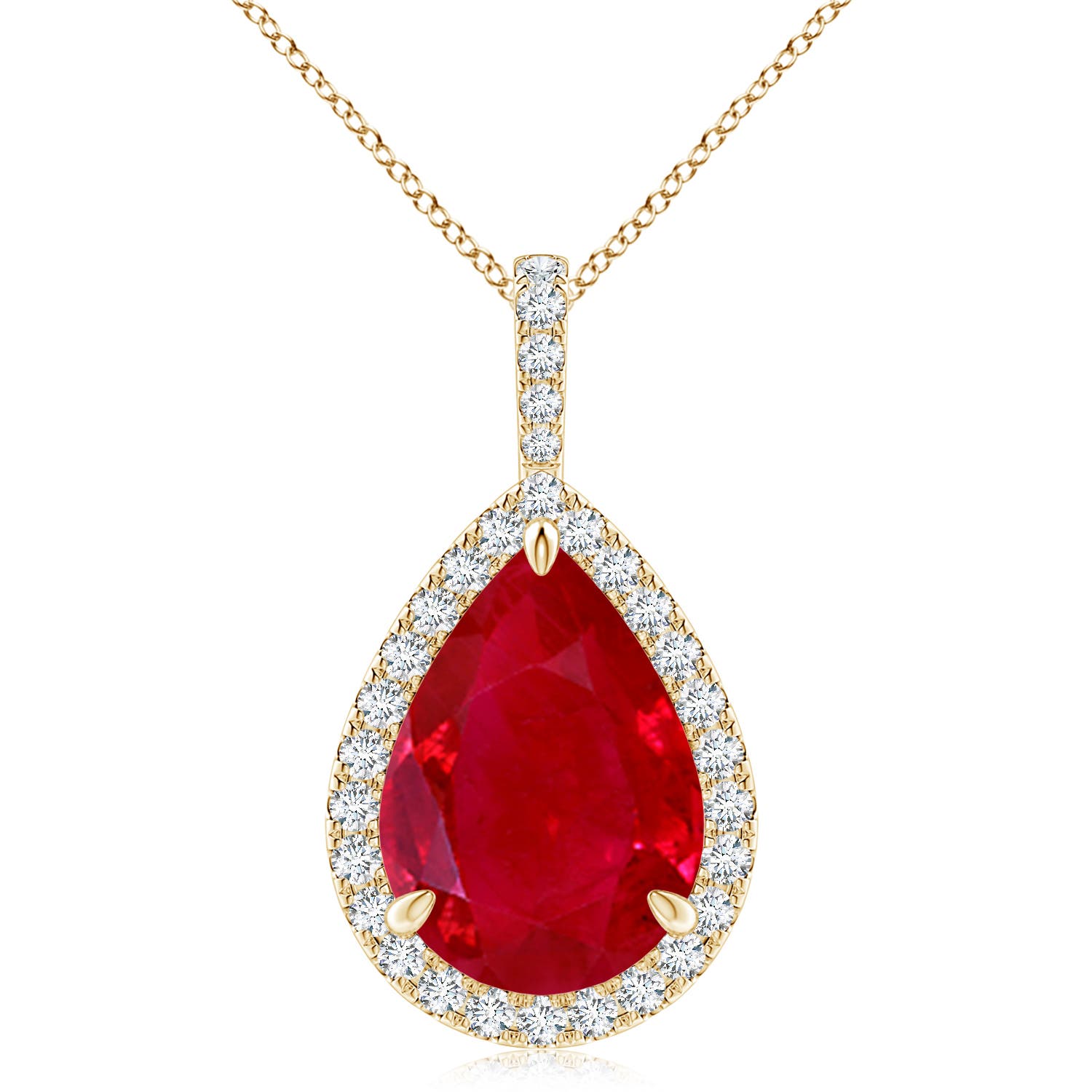 AAA - Ruby / 8.25 CT / 14 KT Yellow Gold