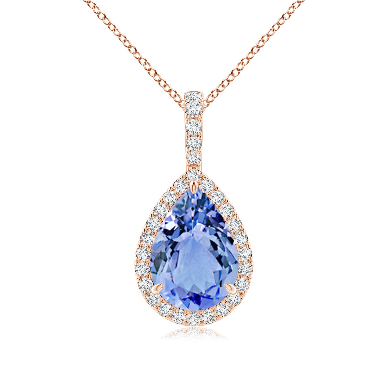 A - Tanzanite / 2.13 CT / 14 KT Rose Gold