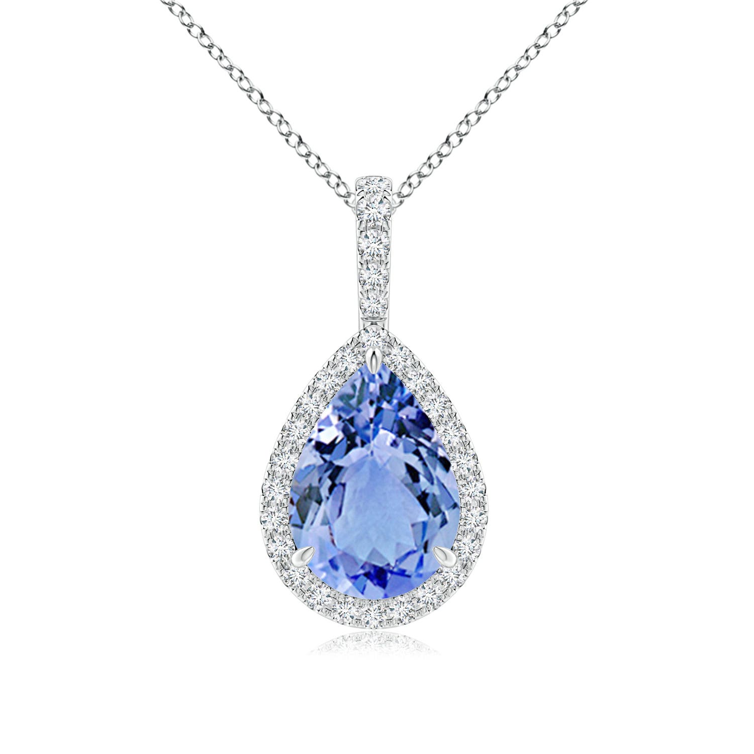 A - Tanzanite / 2.13 CT / 14 KT White Gold