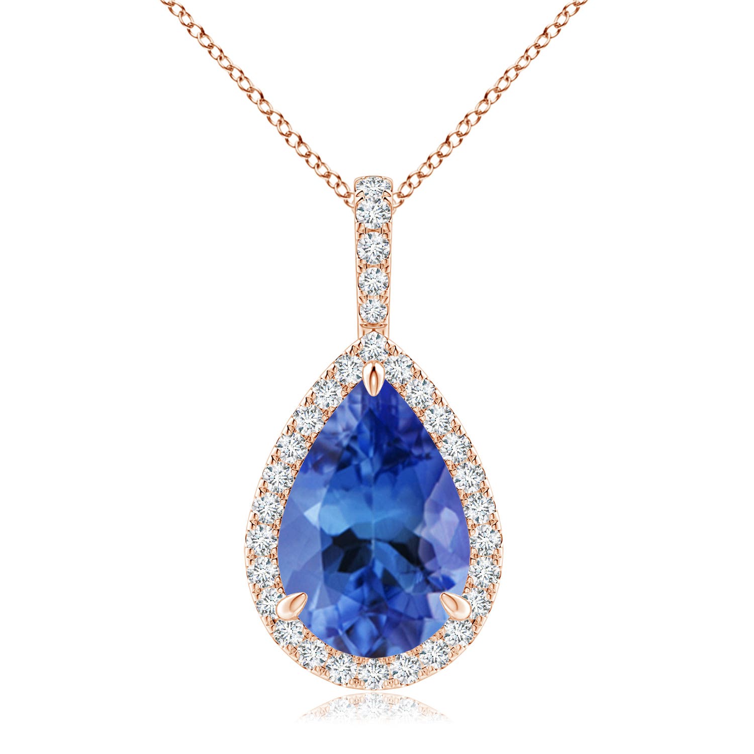 AA - Tanzanite / 3.35 CT / 14 KT Rose Gold