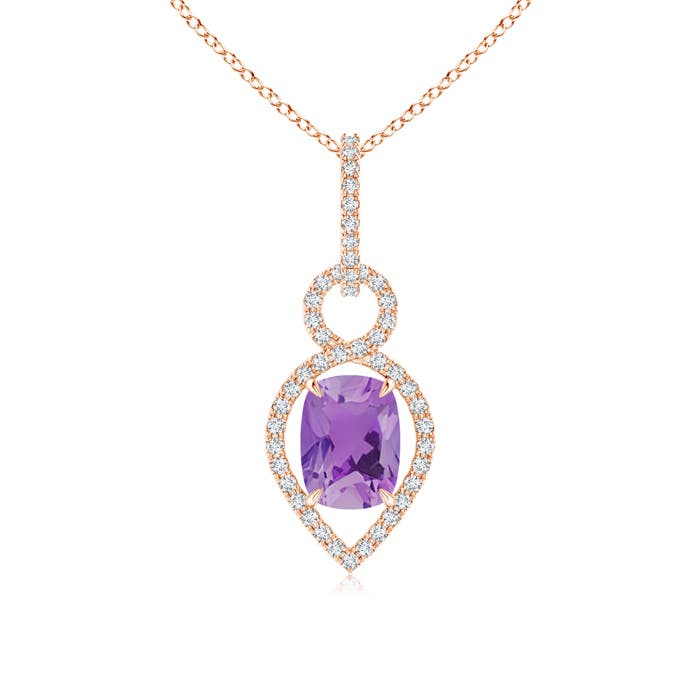 A - Amethyst / 1.44 CT / 14 KT Rose Gold