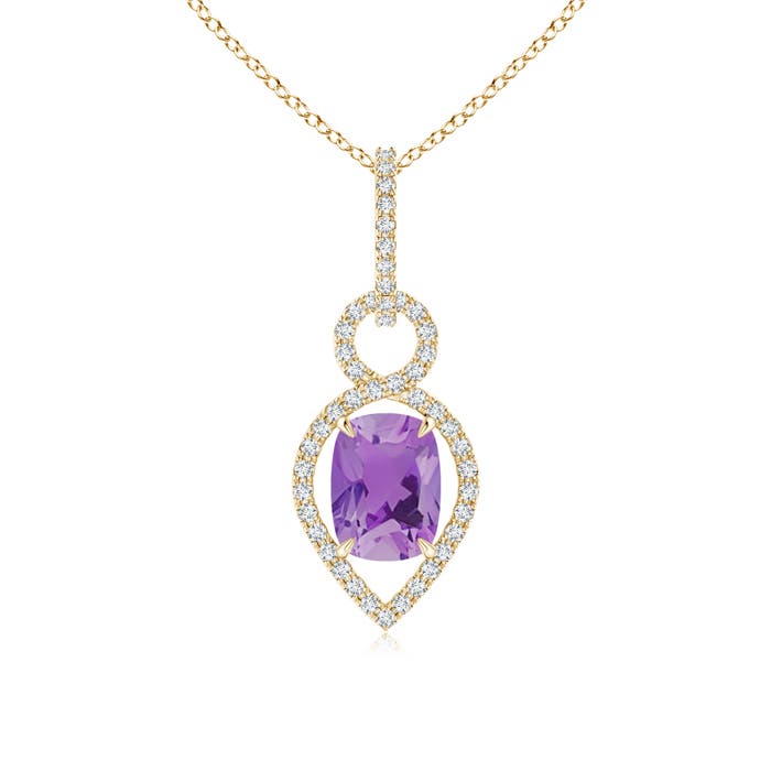 A - Amethyst / 1.44 CT / 14 KT Yellow Gold