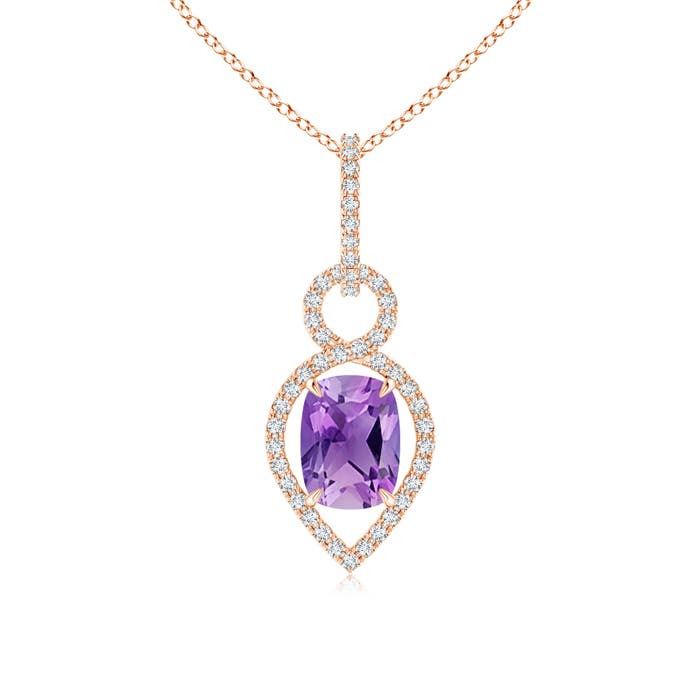 AA - Amethyst / 1.44 CT / 14 KT Rose Gold