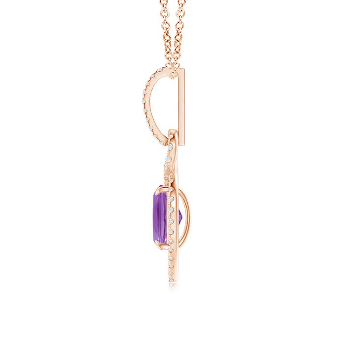 AA - Amethyst / 1.44 CT / 14 KT Rose Gold