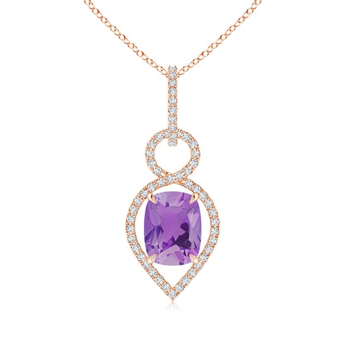 A - Amethyst / 2.27 CT / 14 KT Rose Gold