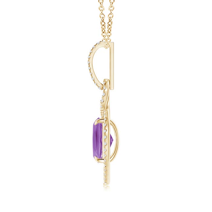 A - Amethyst / 2.27 CT / 14 KT Yellow Gold