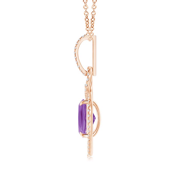 AA - Amethyst / 2.27 CT / 14 KT Rose Gold