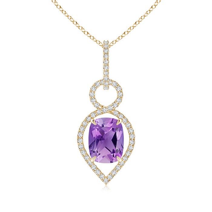 AA - Amethyst / 2.27 CT / 14 KT Yellow Gold