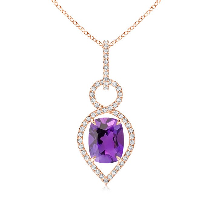 AAA - Amethyst / 2.27 CT / 14 KT Rose Gold