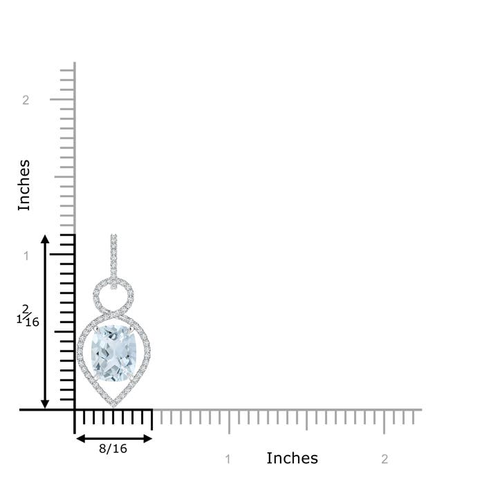 A - Aquamarine / 2.75 CT / 14 KT White Gold