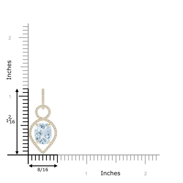 A - Aquamarine / 2.75 CT / 14 KT Yellow Gold