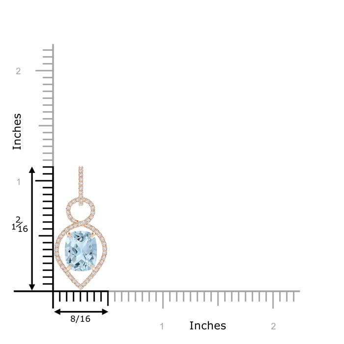 AA - Aquamarine / 2.75 CT / 14 KT Rose Gold