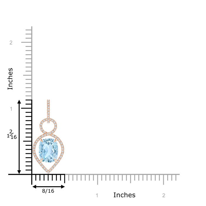 AAA - Aquamarine / 2.75 CT / 14 KT Rose Gold