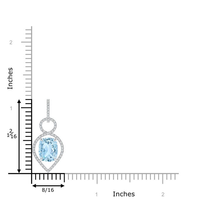 AAA - Aquamarine / 2.75 CT / 14 KT White Gold