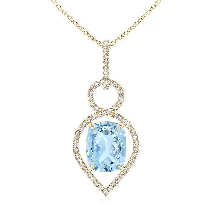 AAA - Aquamarine / 2.75 CT / 14 KT Yellow Gold