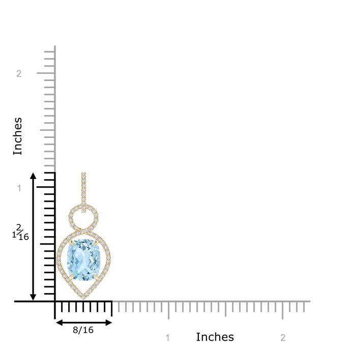 AAA - Aquamarine / 2.75 CT / 14 KT Yellow Gold