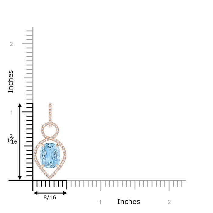 AAAA - Aquamarine / 2.75 CT / 14 KT Rose Gold