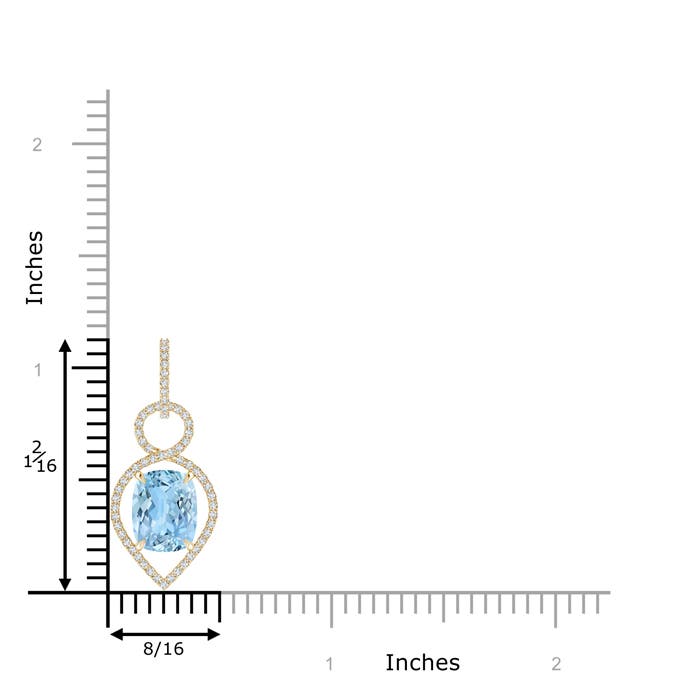 AAAA - Aquamarine / 2.75 CT / 14 KT Yellow Gold