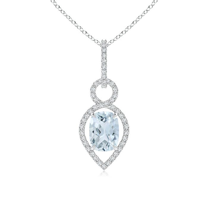 A - Aquamarine / 1.44 CT / 14 KT White Gold