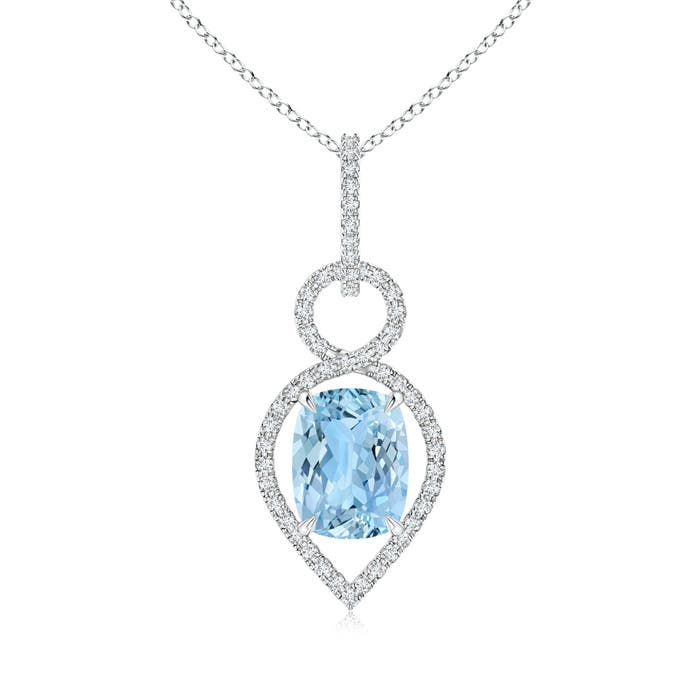 AAAA - Aquamarine / 2.12 CT / 14 KT White Gold