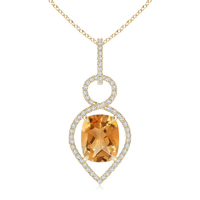 A - Citrine / 2.95 CT / 14 KT Yellow Gold