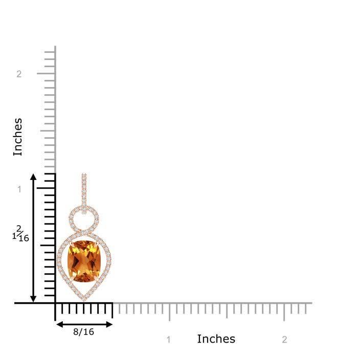 AAA - Citrine / 2.95 CT / 14 KT Rose Gold