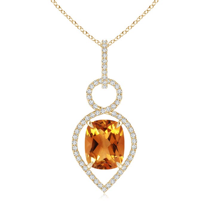 AAA - Citrine / 2.95 CT / 14 KT Yellow Gold