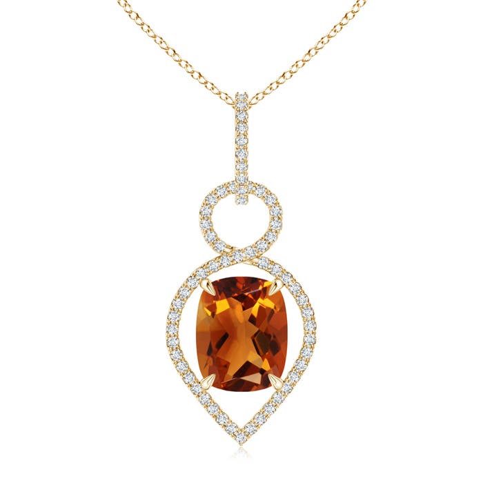 AAAA - Citrine / 2.95 CT / 14 KT Yellow Gold