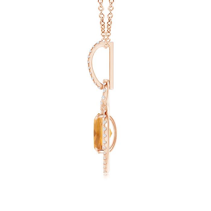 A - Citrine / 1.59 CT / 14 KT Rose Gold