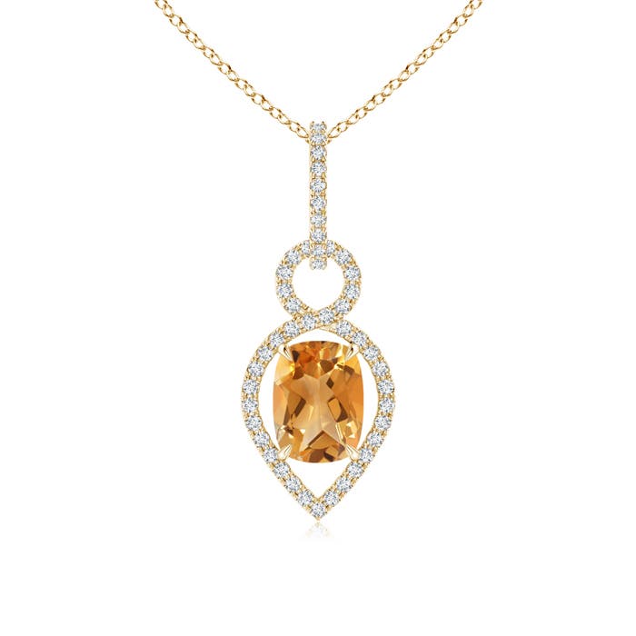 A - Citrine / 1.59 CT / 14 KT Yellow Gold