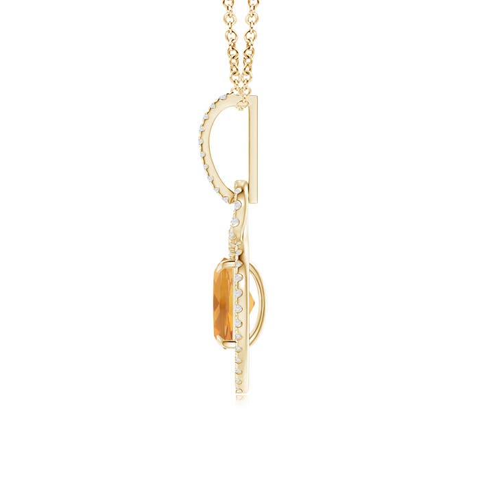 A - Citrine / 1.59 CT / 14 KT Yellow Gold